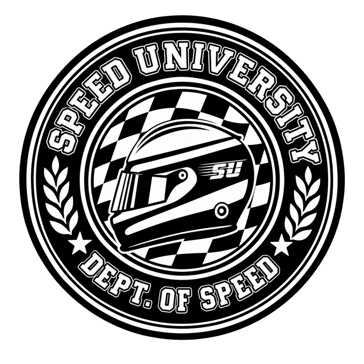 Speed University Dept of Speed badge